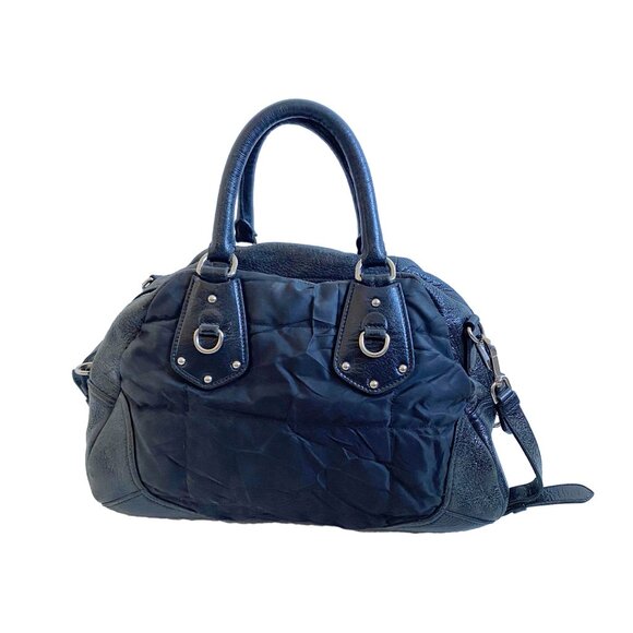 Authentic Prada Promenade Black Canvas & Leather Bag with Lock – Large - Picture 3 of 8